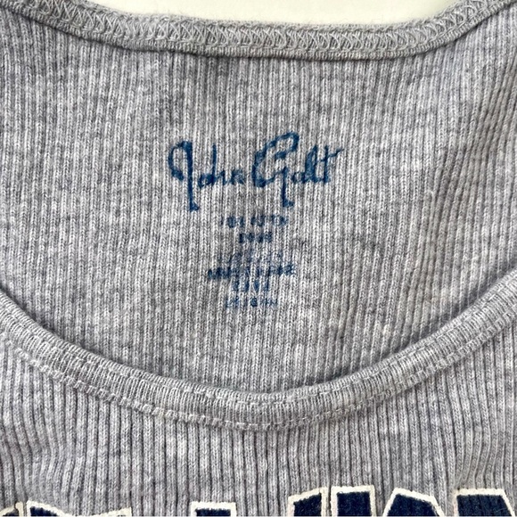 Brandy Melville Gray Ribbed Tank - Picture 2 of 3